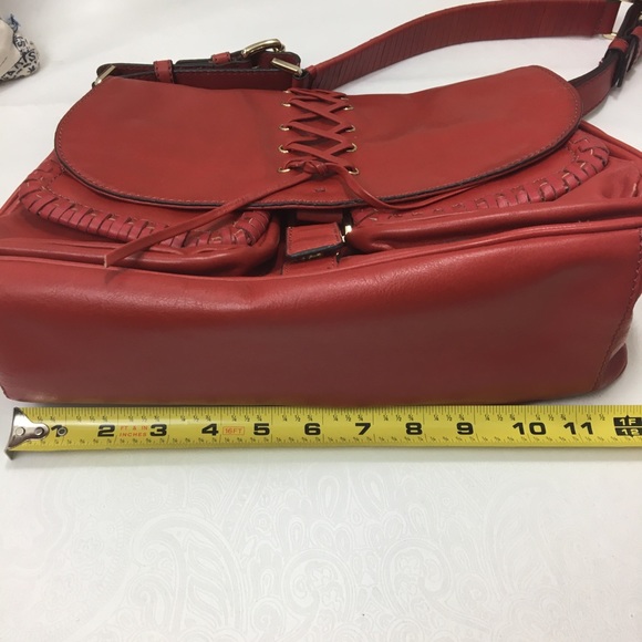 Hype Red Leather Bag - Picture 13 of 16